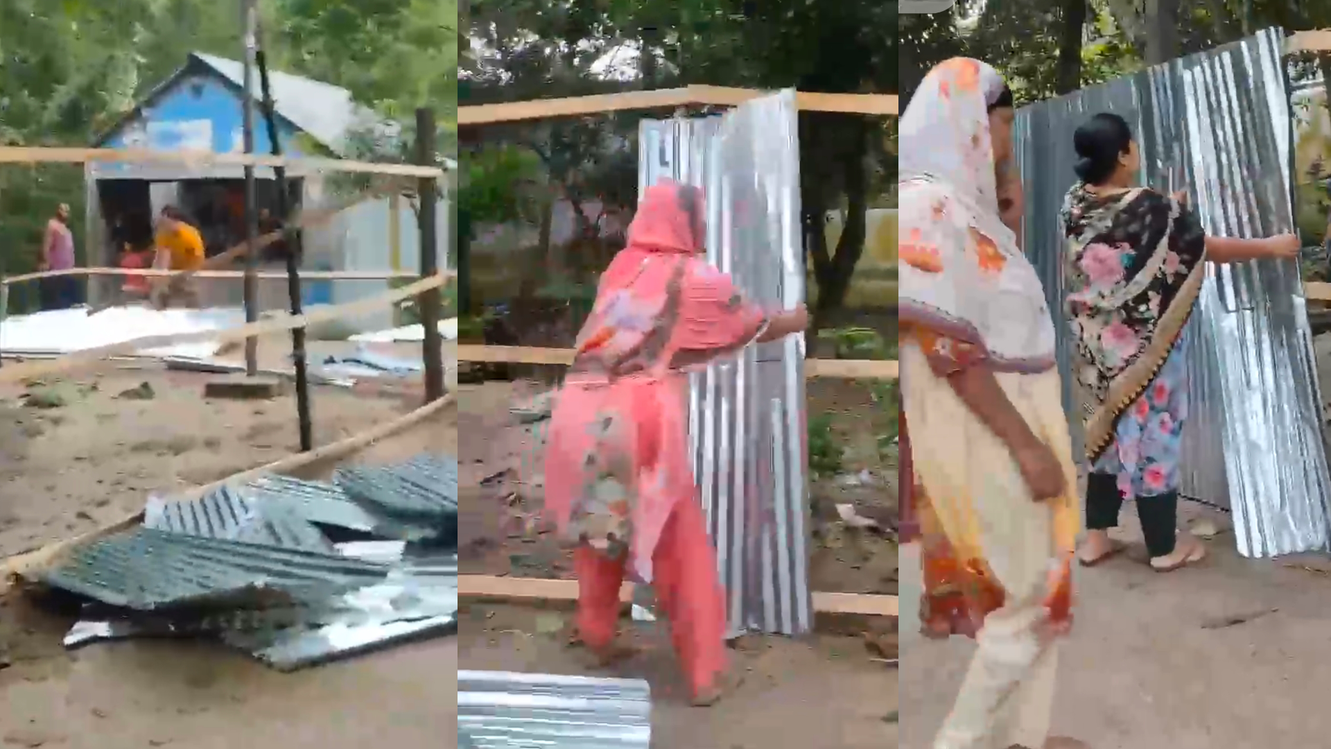 জমি সংক্রান্ত বিরোধে সাংবাদিকের বাড়িতে হামলা ও ভাঙচুর; আহত ২