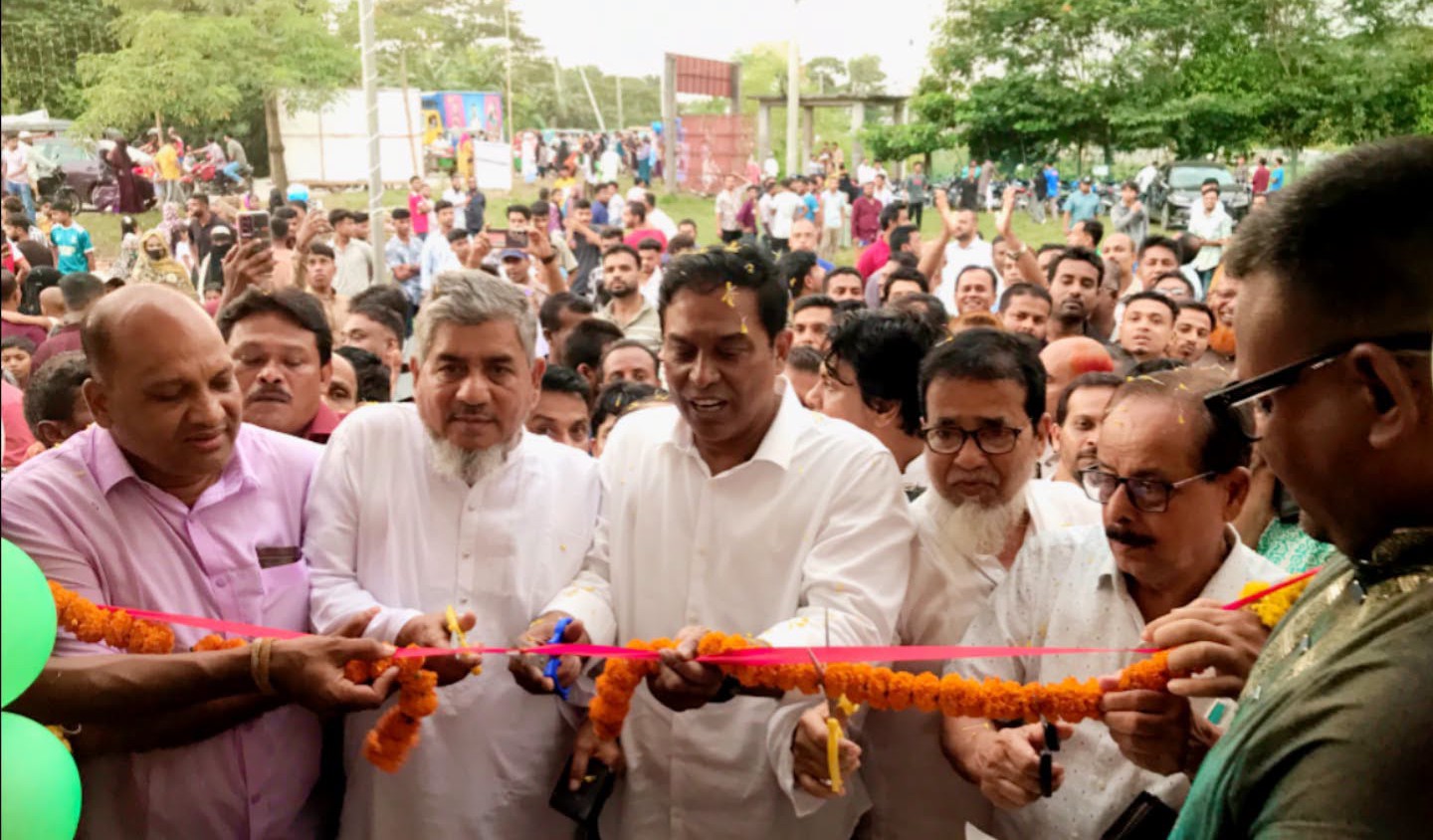 শিবপুরে মাসব্যাপী শিল্প ও পণ্য মেলা-২০২৬ এর উদ্বোধন